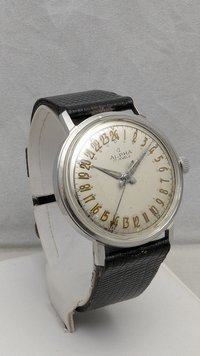 1960s Alpha Twenty-Four Hour Watch