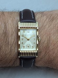 1950 Bulova Academy Award Q Watch