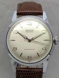 1960's Gruen Stainless Steel Watch