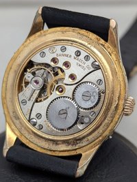 1948 Banner Datofix Triple Calendar Watch with Moon Phase