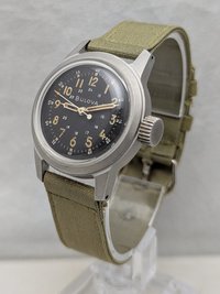 1958 Bulova Type A17A Military Issue Hacking Watch