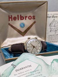 1960 Helbros Alarm Watch