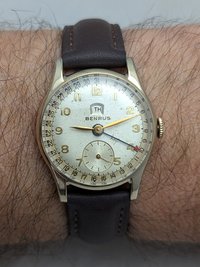 1950s Benrus Pointer Calendar Watch