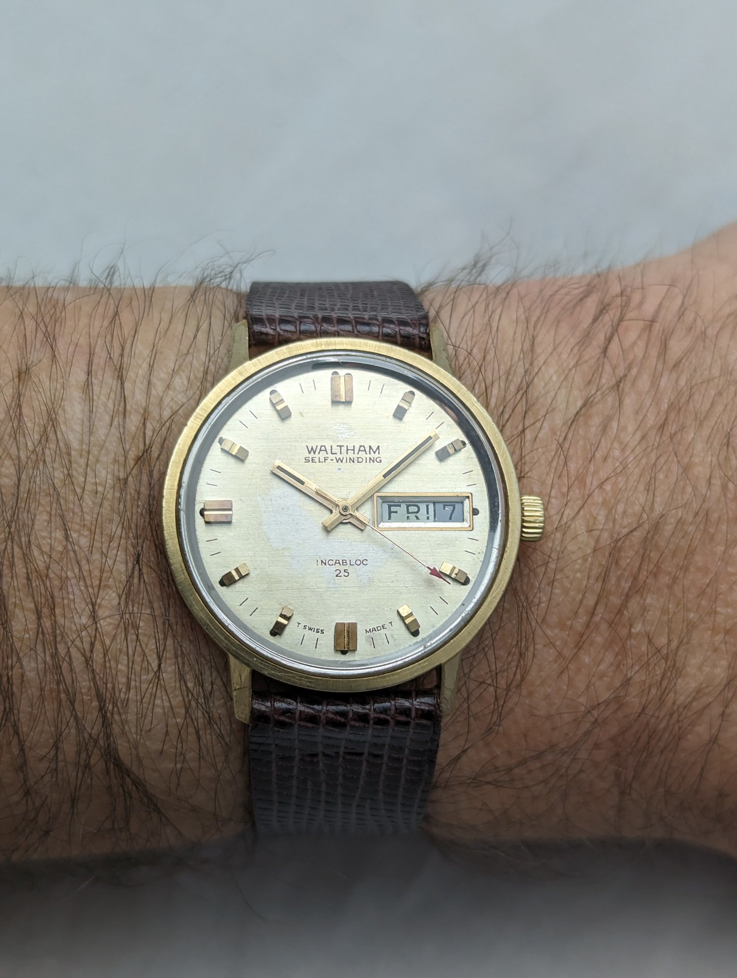 1970's Waltham 25 Jewel Automatic Watch