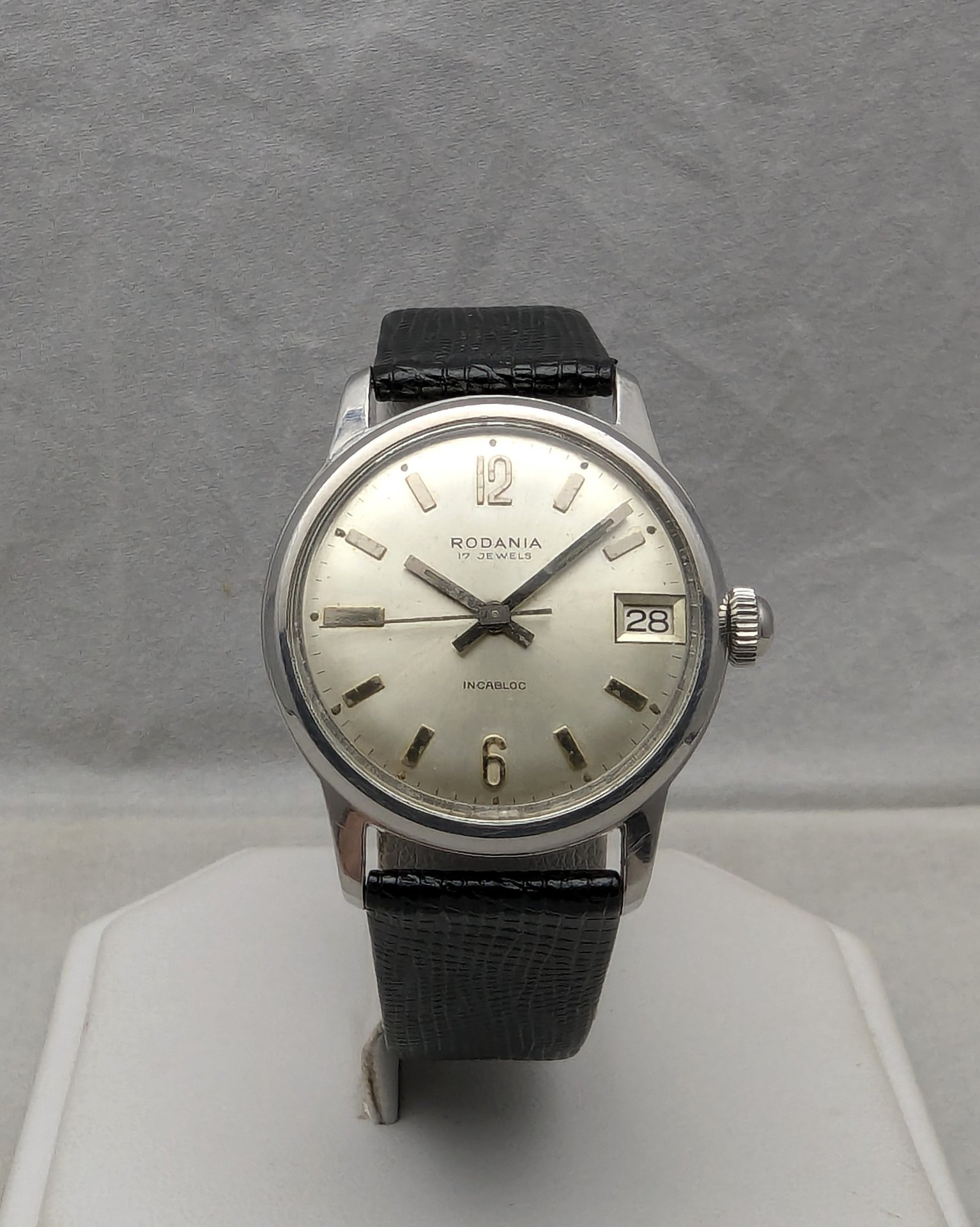 1960s Rodania Steel Watch
