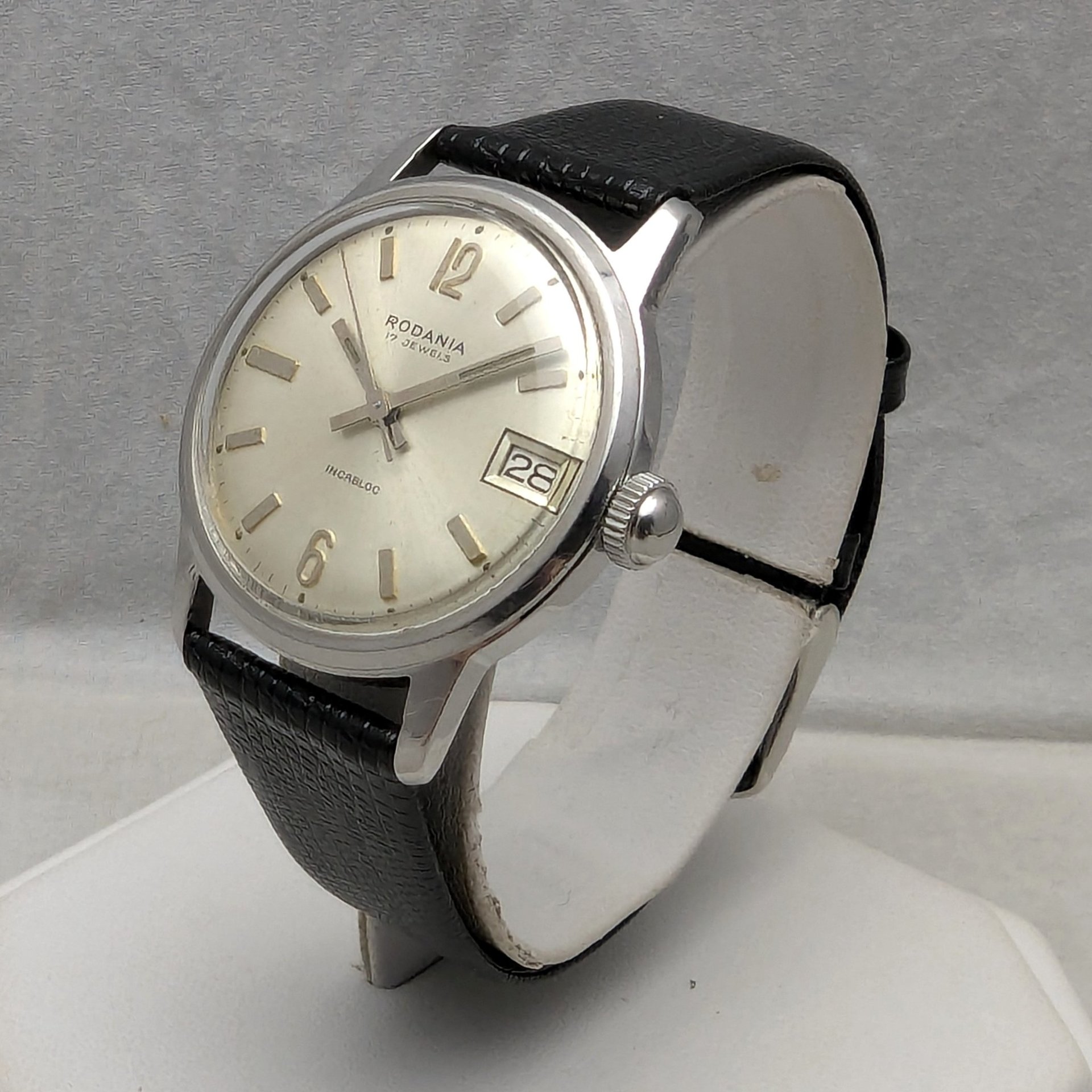 1960s Rodania Steel Watch