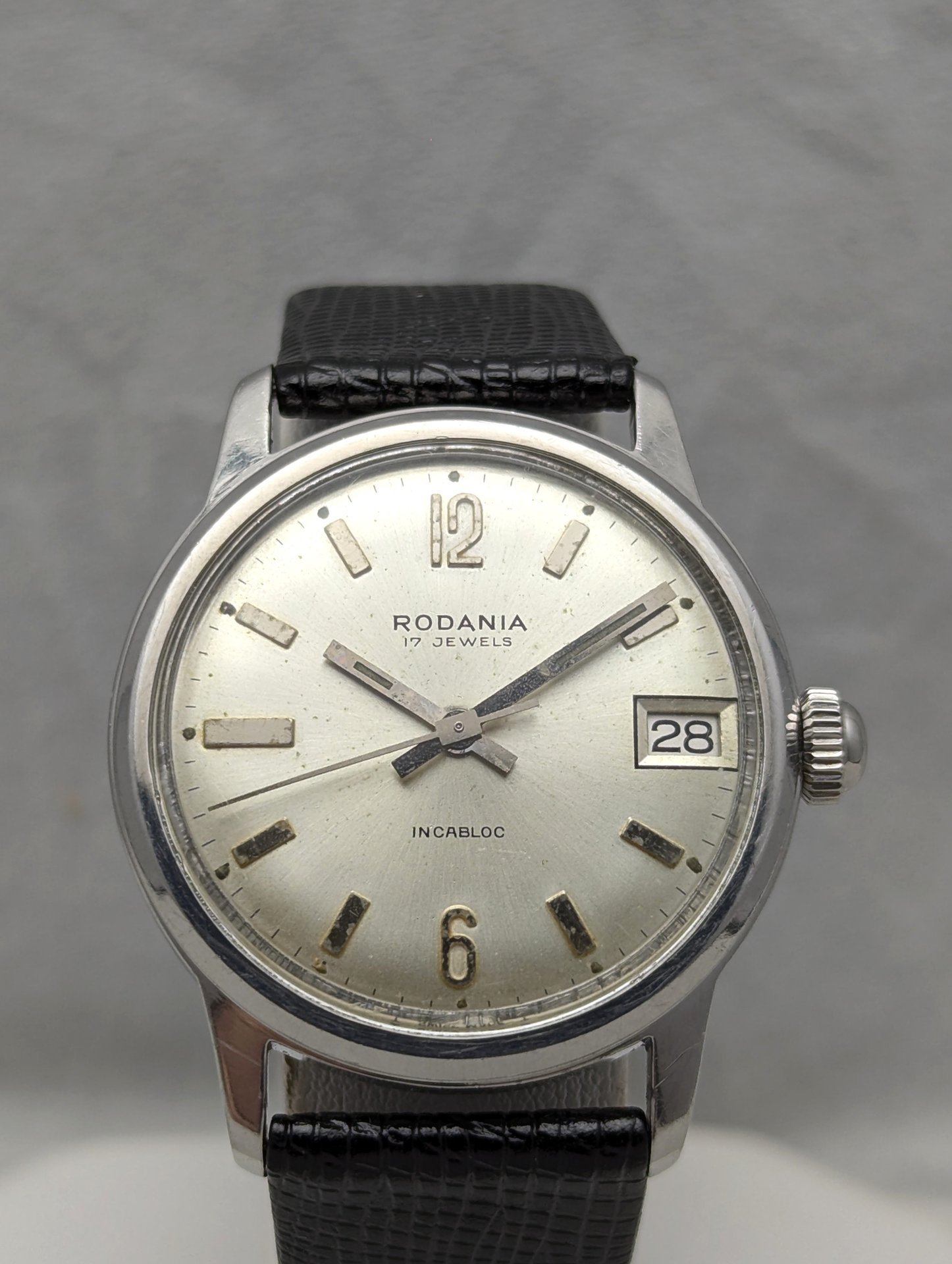 1960s Rodania Steel Watch