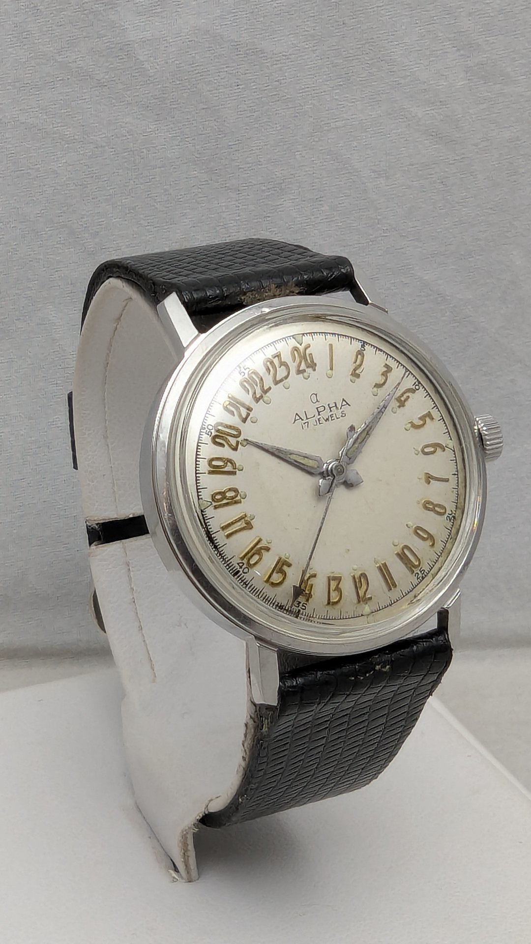1960s Alpha Twenty-Four Hour Watch