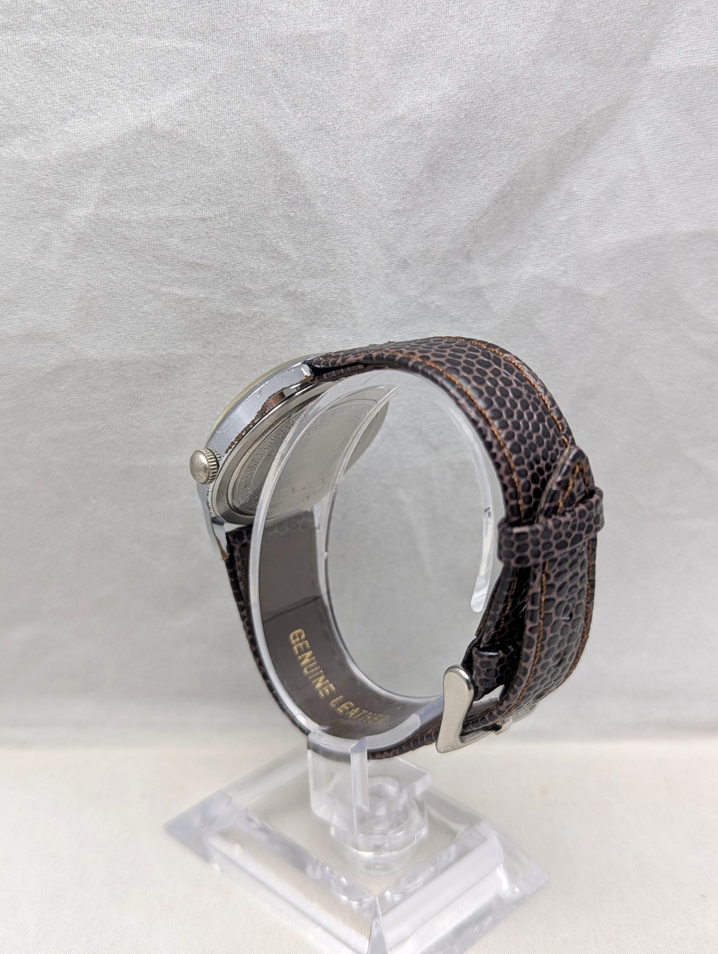 1960s Benrus Steel Watch