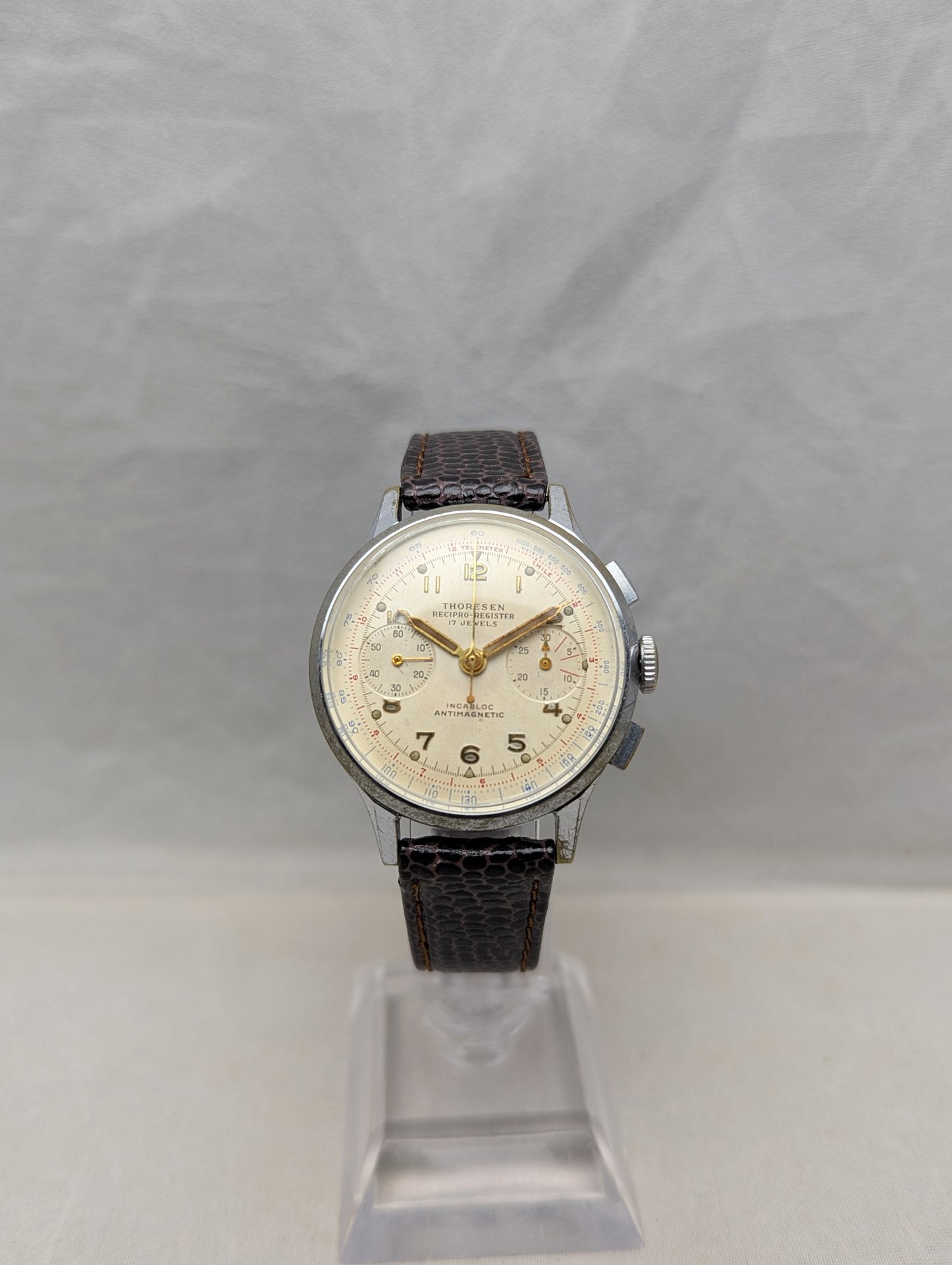 1940's Thoresen Recipro-Register Chronograph
