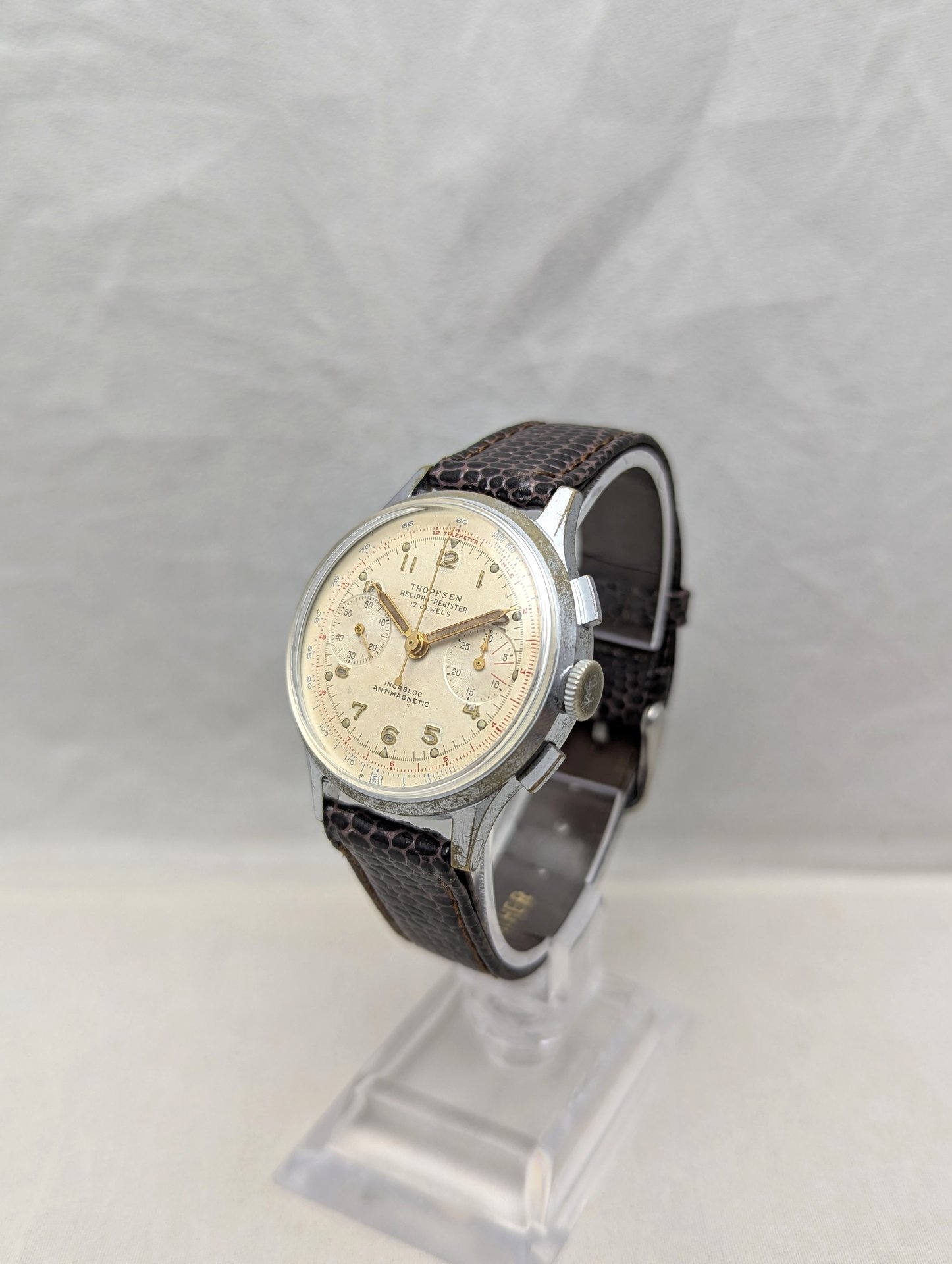 1940's Thoresen Recipro-Register Chronograph