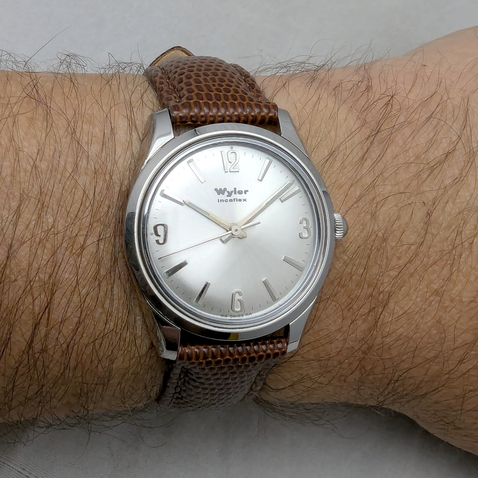 1970s Wyler Incaflex Watch