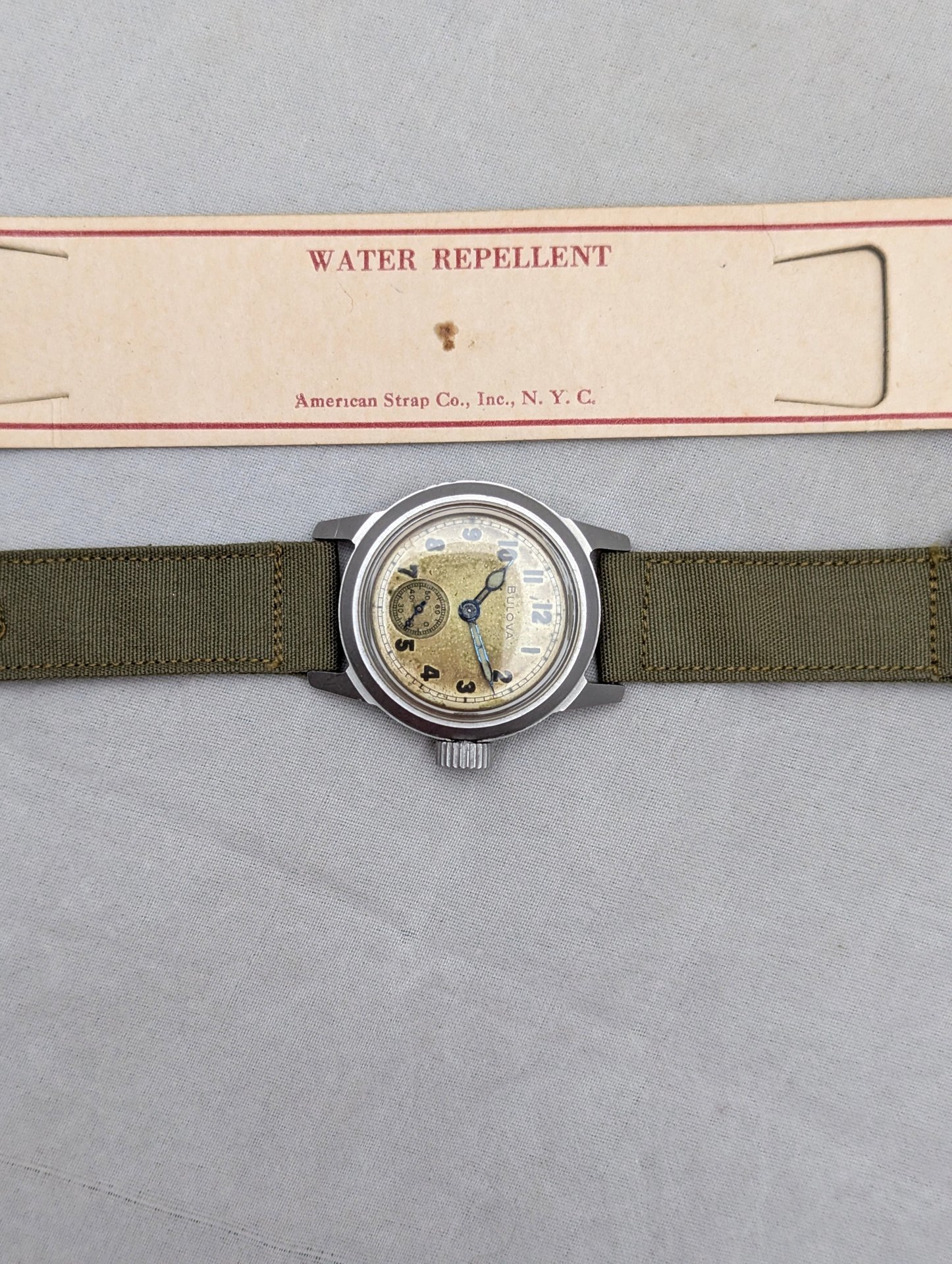 1951 Military Issue Bulova 1917-H Watch
