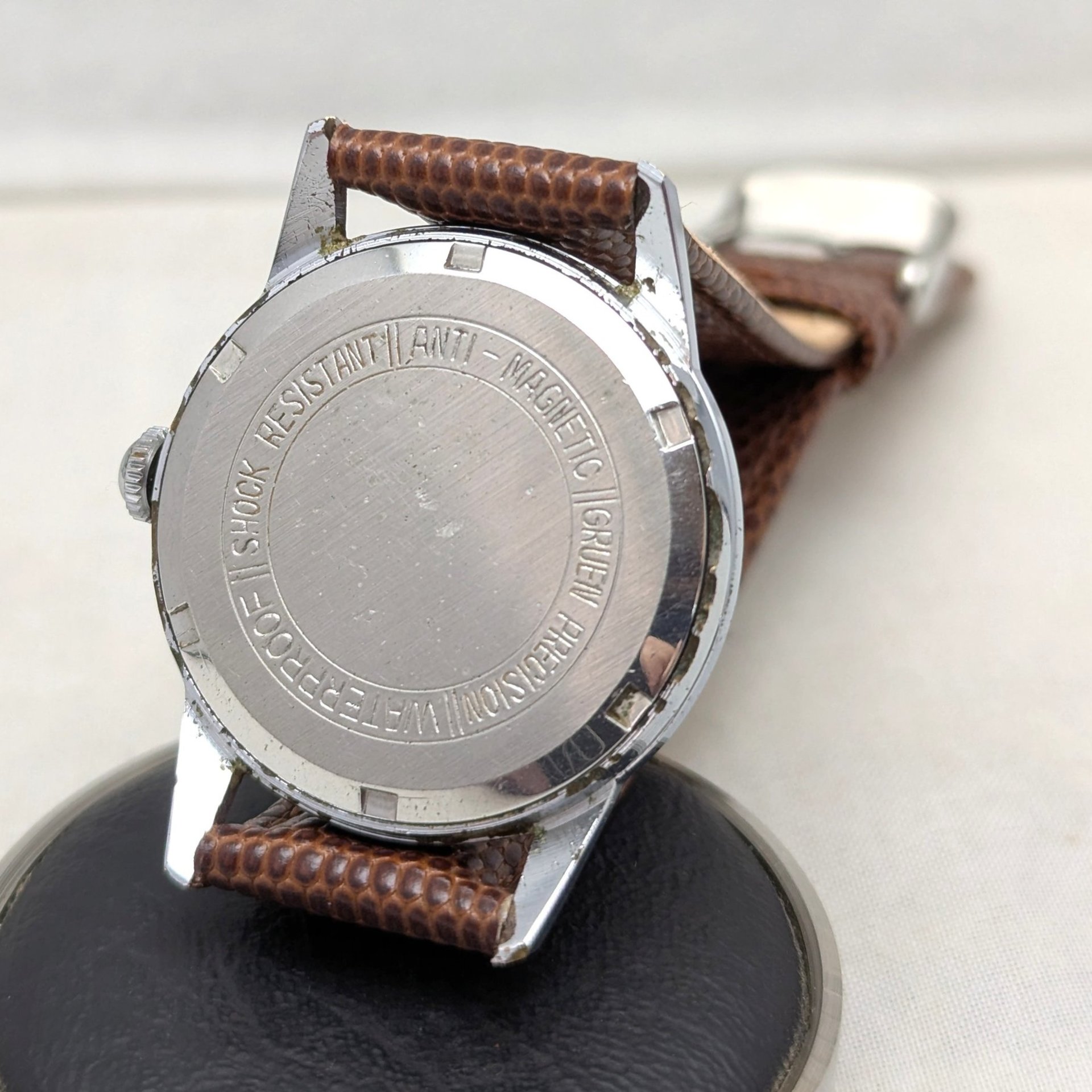 1960's Gruen Stainless Steel Watch