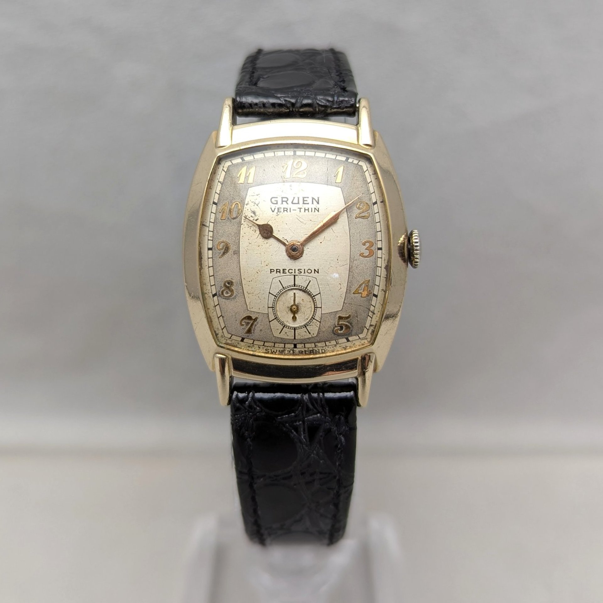 1950's Gruen Veri-Thin Tonneau Watch