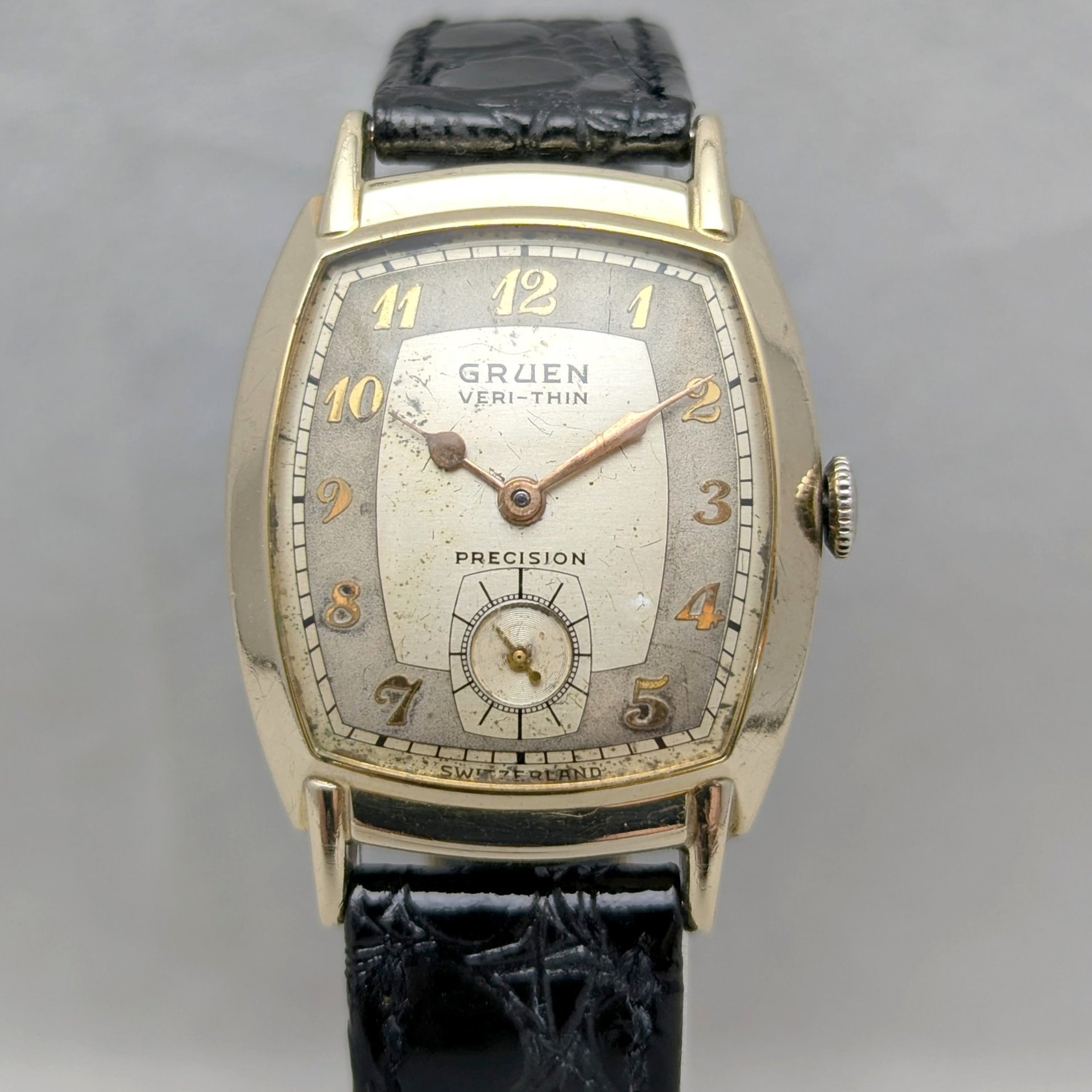 1950's Gruen Veri-Thin Tonneau Watch