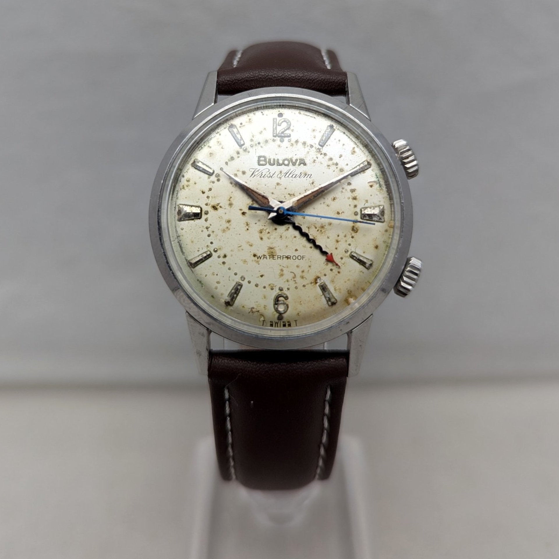 1966 Bulova Wrist Alarm Watch