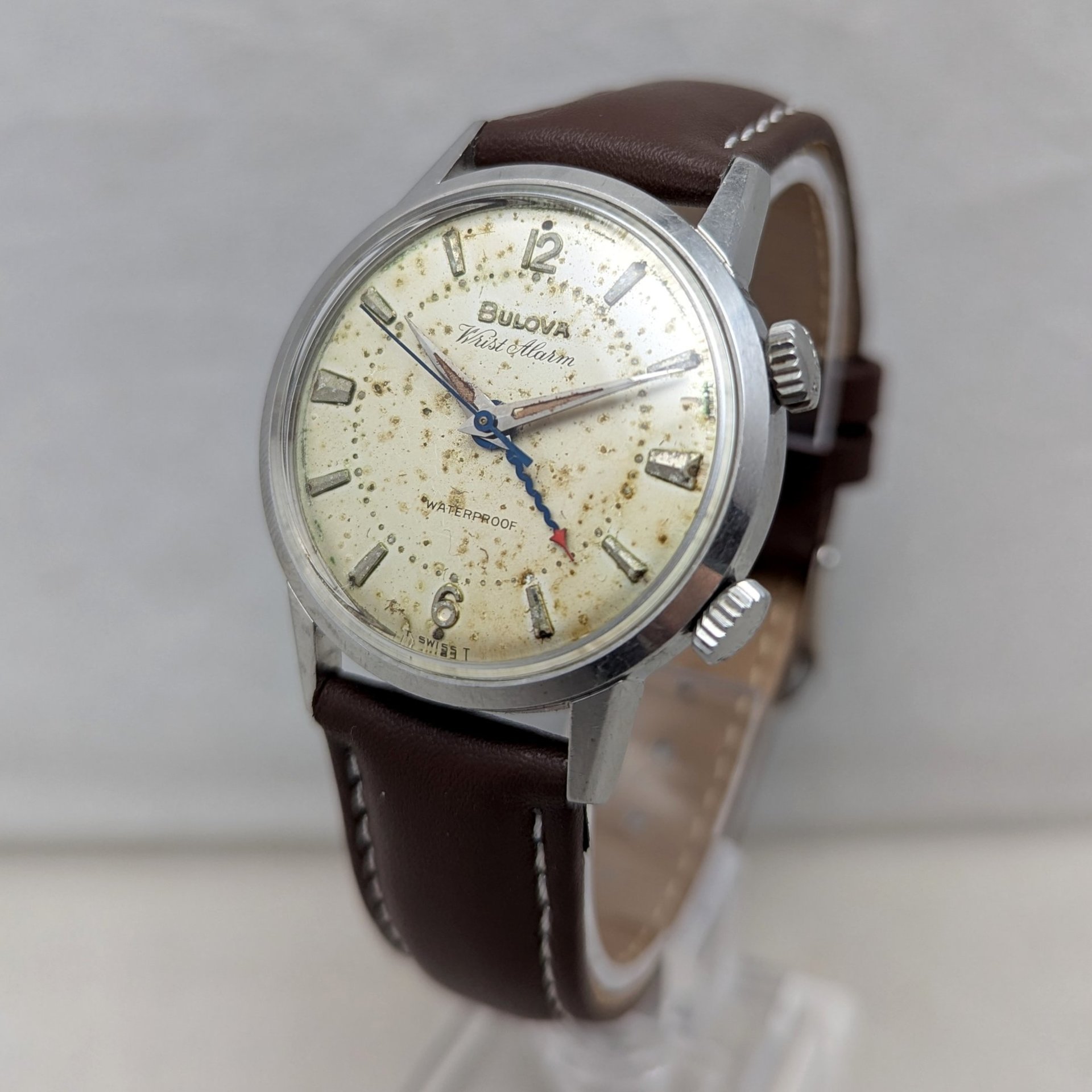 1966 Bulova Wrist Alarm Watch