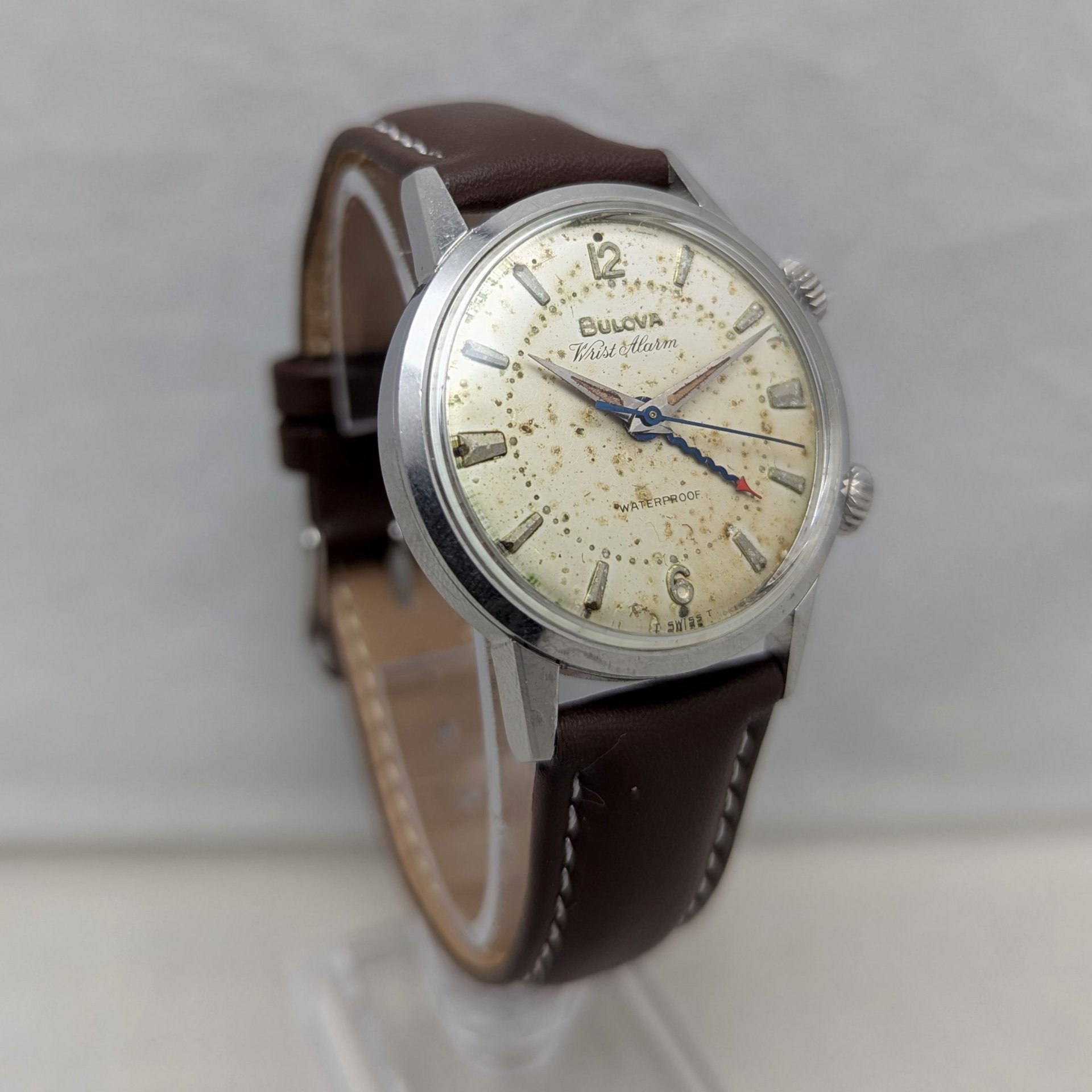 1966 Bulova Wrist Alarm Watch