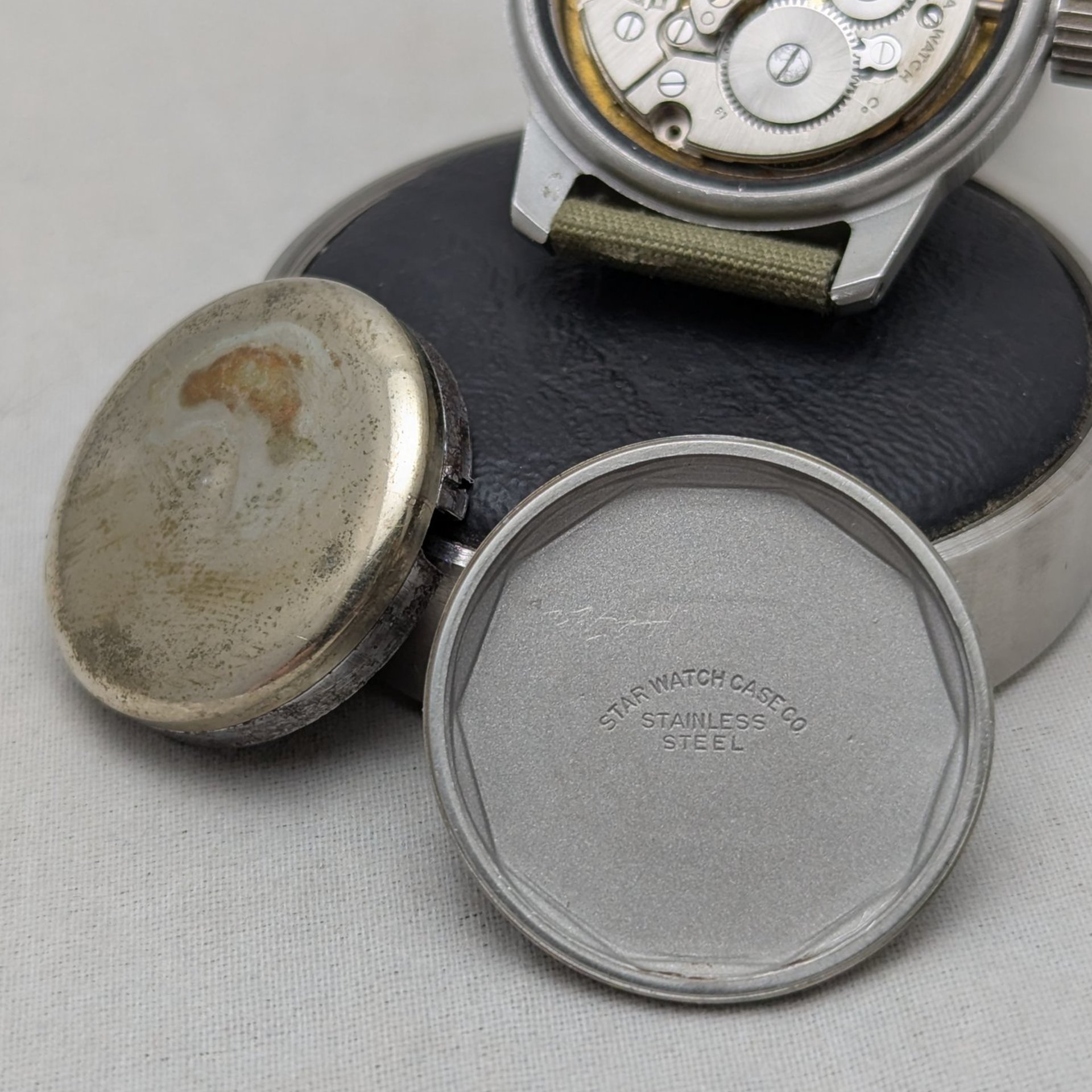 1958 Bulova Type A17A Military Issue Hacking Watch