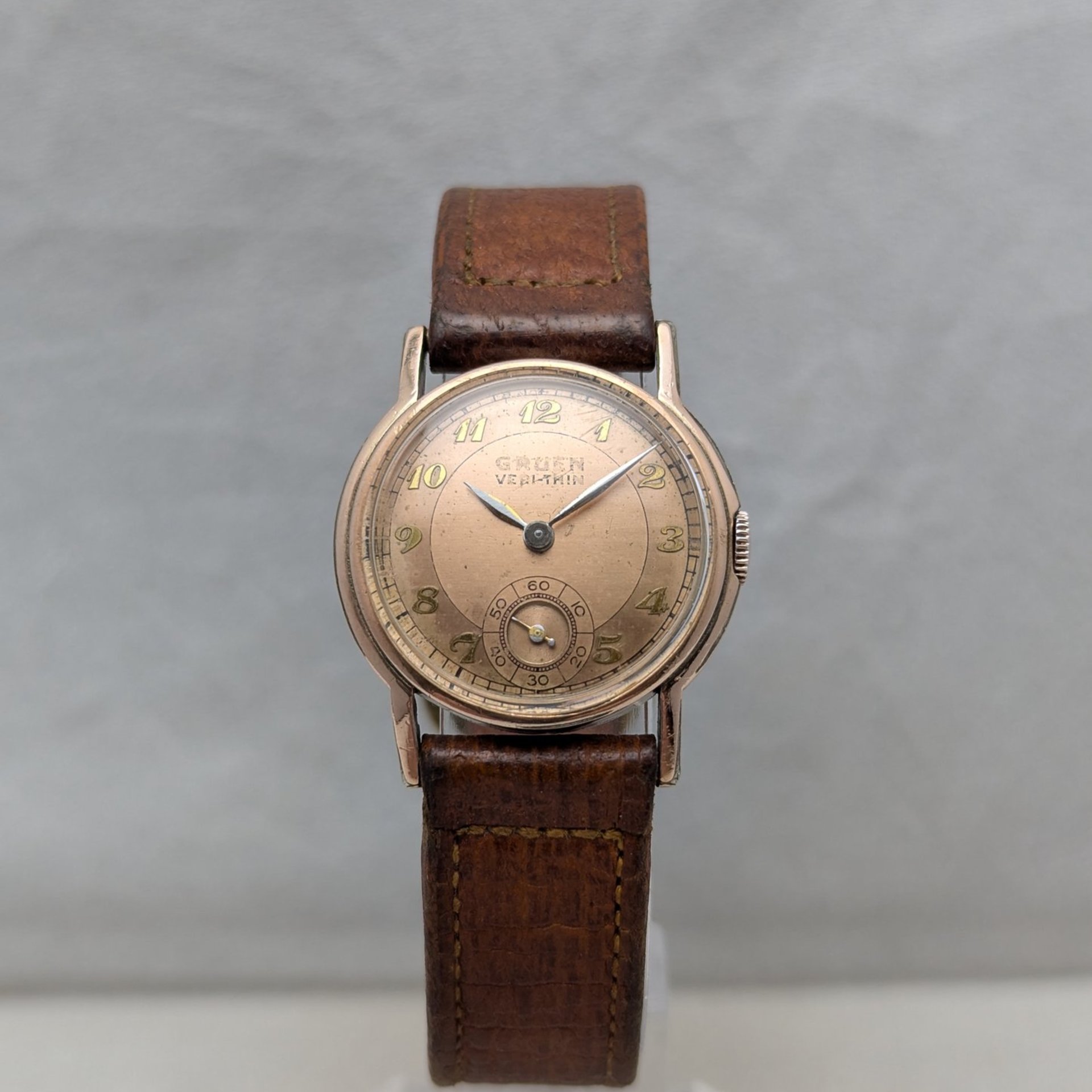 1940's Rose Gold Gruen Veri-thin Watch