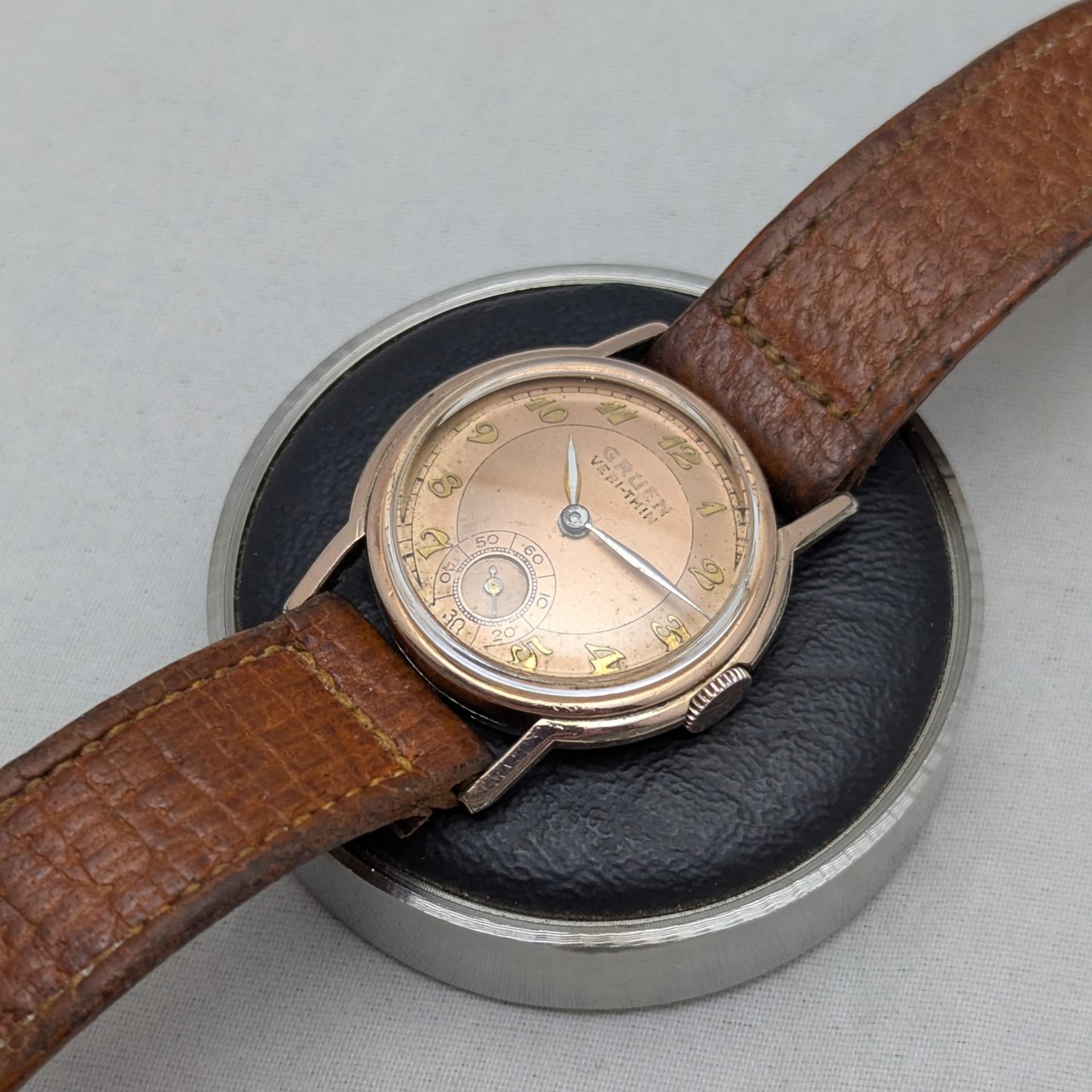 1940's Rose Gold Gruen Veri-thin Watch