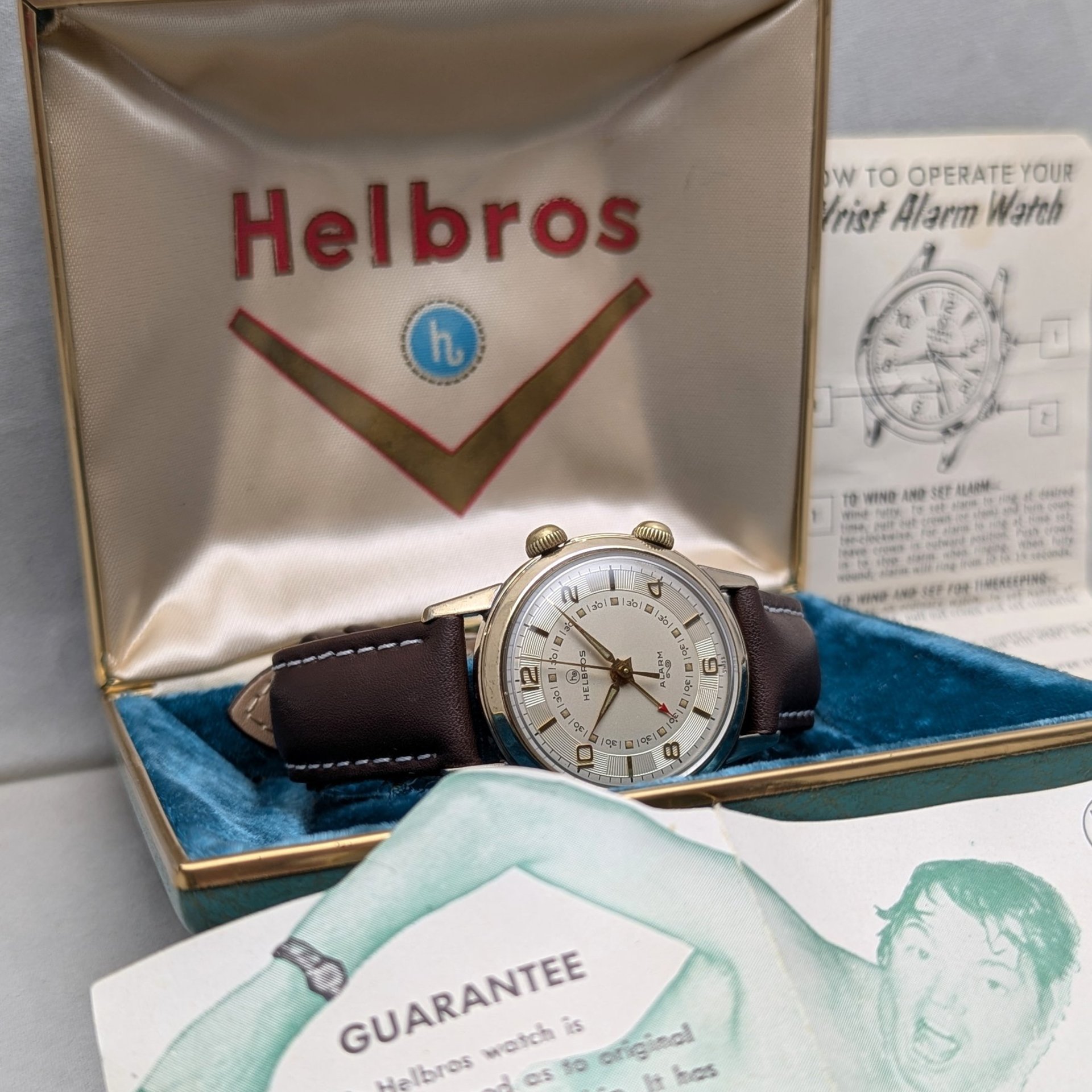 1960 Helbros Alarm Watch
