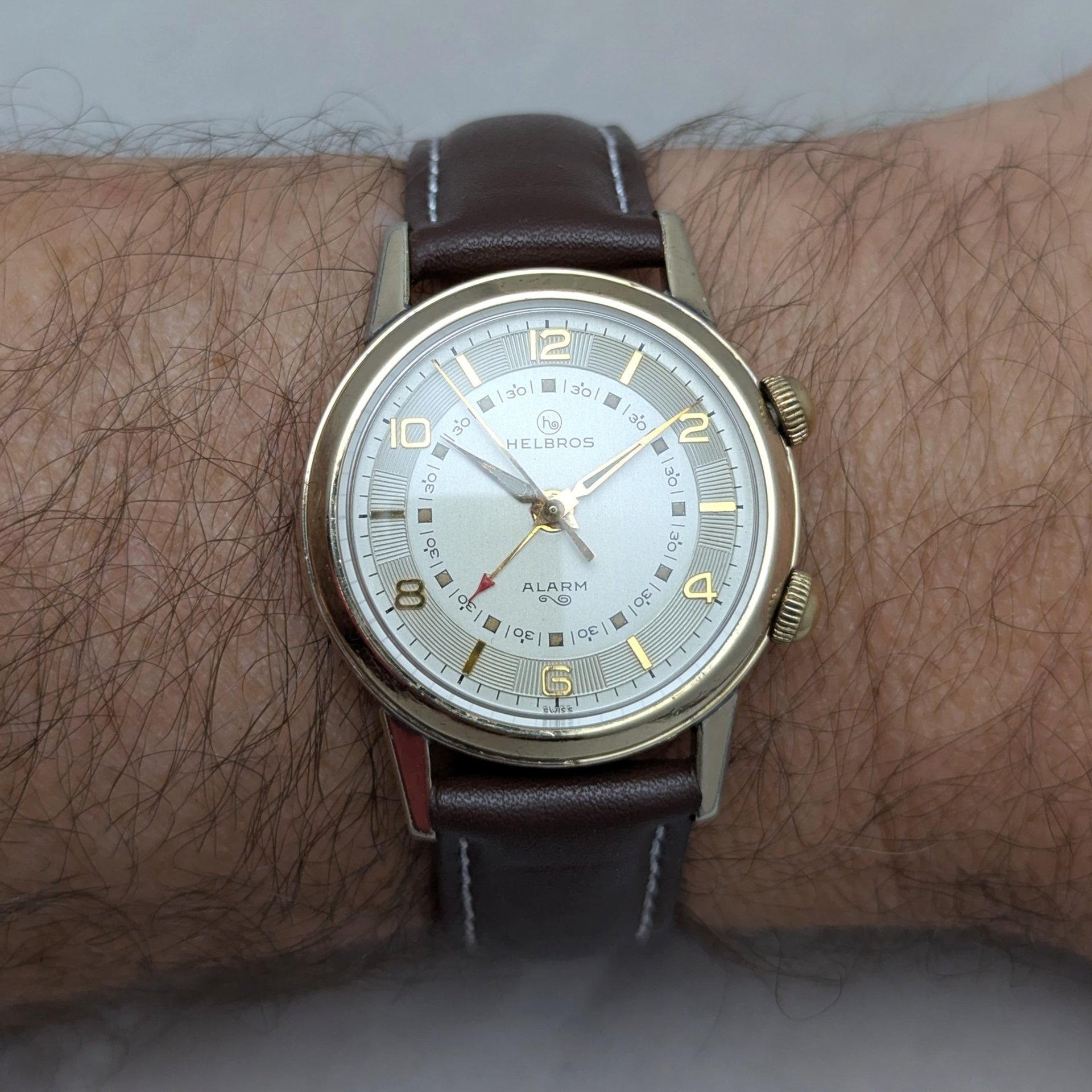 1960 Helbros Alarm Watch