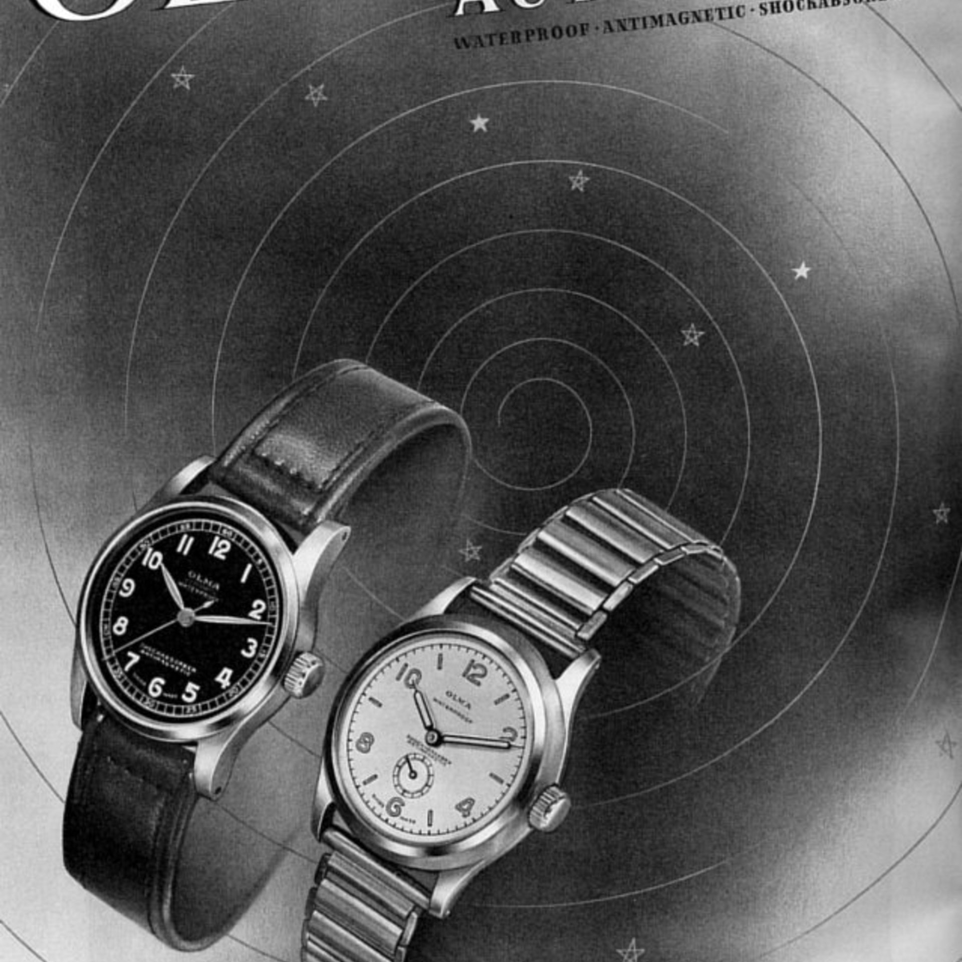 1950's Clinton-Olma Bumper Automatic Watch