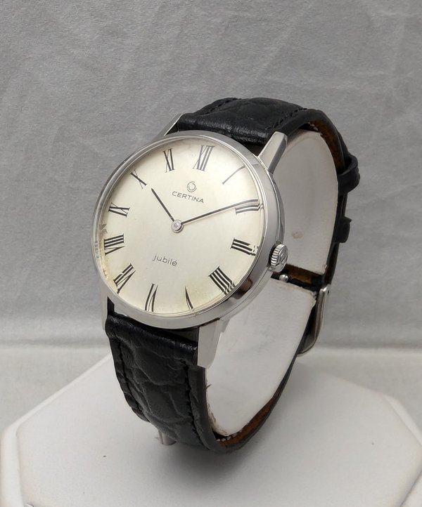 1970s Certina Jubile Men's Dress Watch