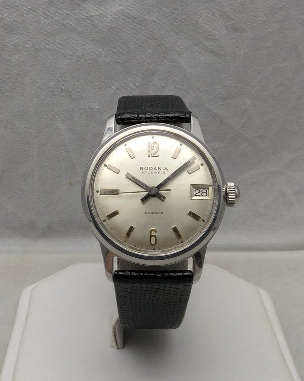 1960s Rodania Steel Watch