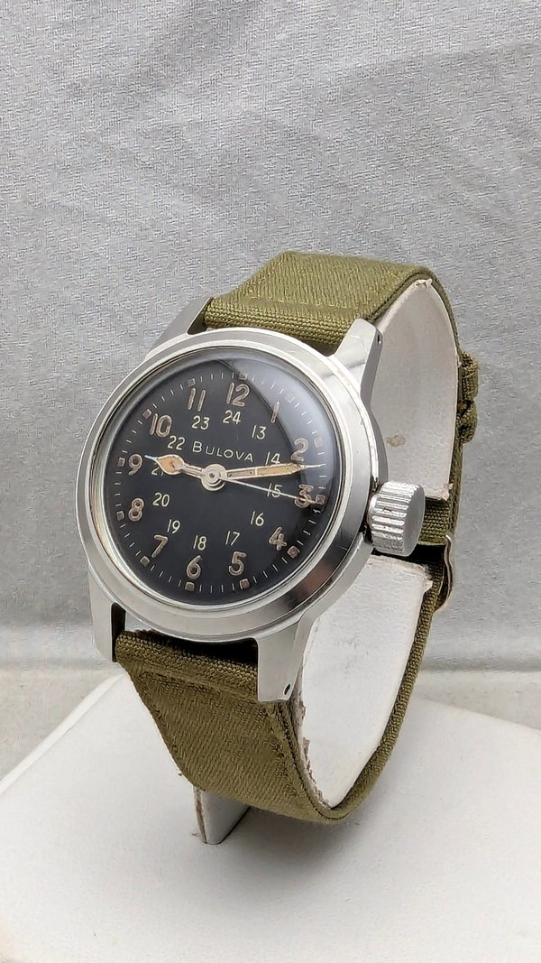 1961 Bulova Military Issue 3818A Hacking Watch
