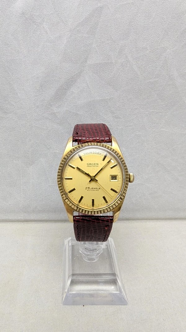1970s Gruen President Automatic Watch