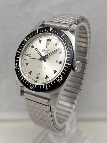 1970's Gruen Diver's Watch