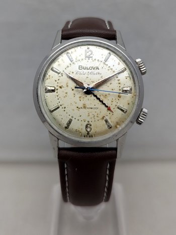 1966 Bulova Wrist Alarm Watch