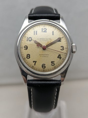 1950's Clinton-Olma Bumper Automatic Watch