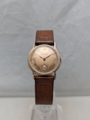 1940's Rose Gold Gruen Veri-thin Watch