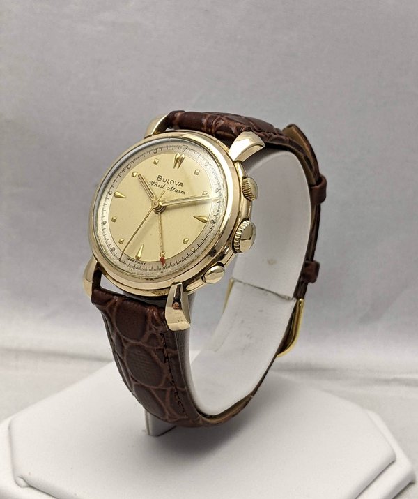1956 Bulova Wrist Alarm Watch